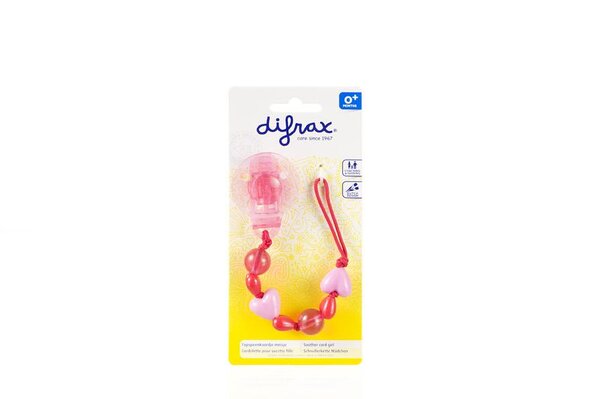 Difrax 980-Soother Cord Girl - Difrax