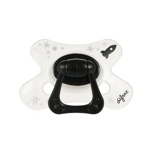 Difrax combi soother with ring 6+ months  - Bibs