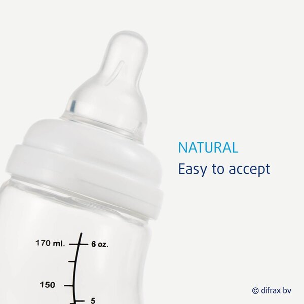 Difrax S-lutipudel kitsa kaelaga 250ml - Difrax