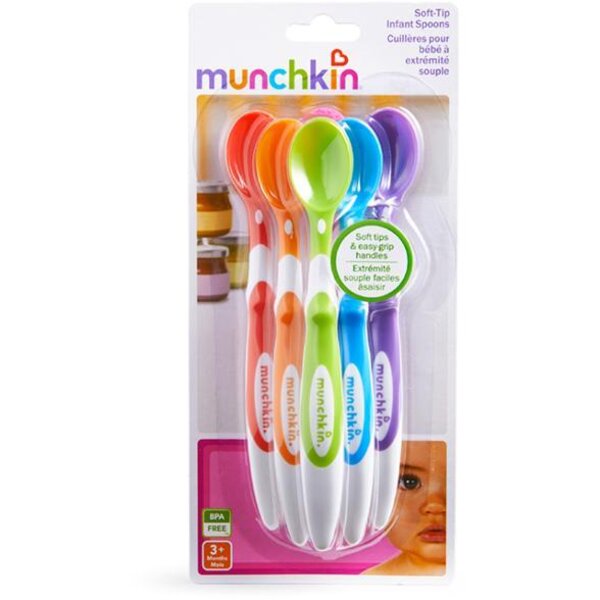 Munchkin Soft Tip Infant Spoon - 6pcs - Munchkin