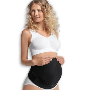 Carriwell Adjustable overbelly support belt, S/M Black - Carriwell