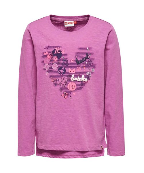 Legowear TALLYS 605 - T-SHIRT L/S Purple 146 - Legowear