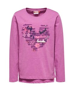 Legowear TALLYS 605 - T-SHIRT L/S Purple 146 - Legowear