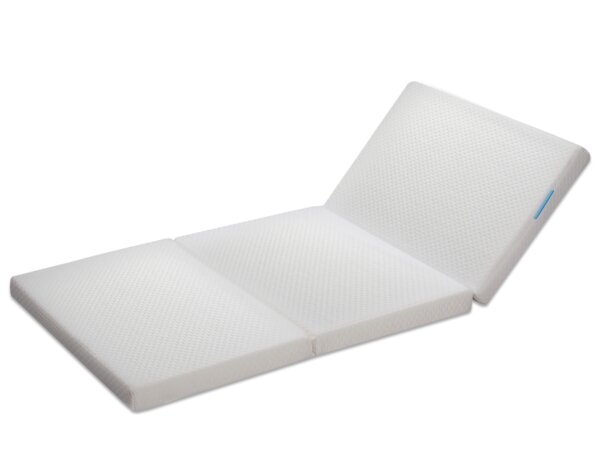 Nordbaby Comfort Foldable mattress for travelbed WHITE 120x60cm - Nordbaby