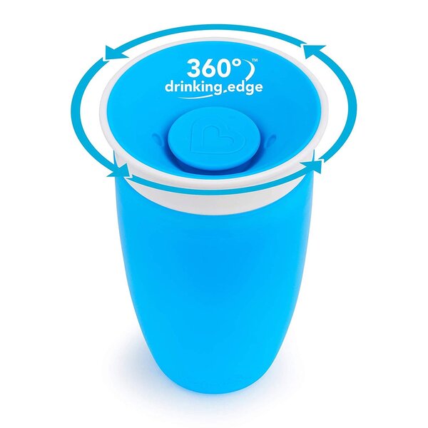 Munchkin Mokomasis puodelis „Miracle® 360°“, 296 ml. - Munchkin