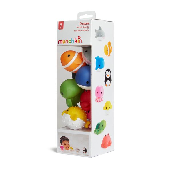 Munchkin bath toys Ocean 8 pack   - Munchkin