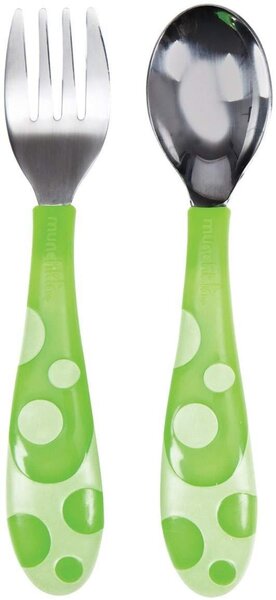 Munchkin Toddler Fork & Spoon Set   - Munchkin