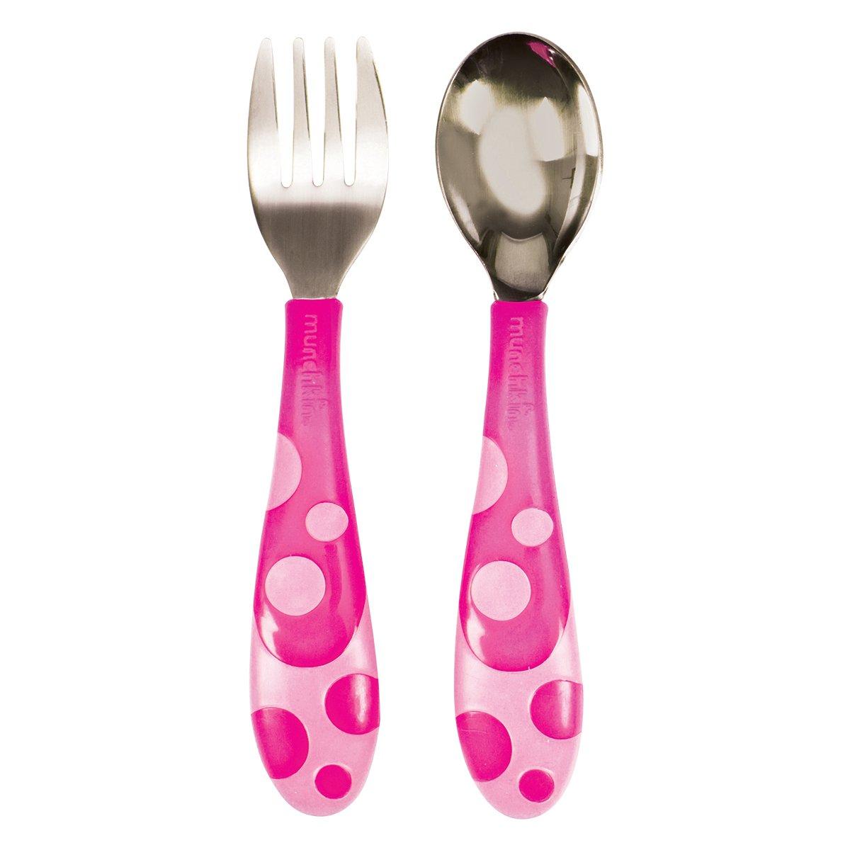 Toddler fork sales and spoon set