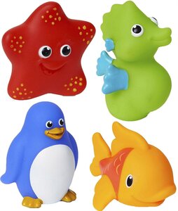 Munchkin vannimänguasjad Ocean- 4 pk - Yookidoo