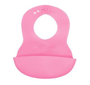 BabyOno soft bib with adjustable lock - Pippi