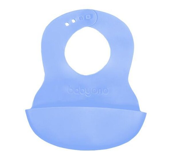 BabyOno soft bib with adjustable lock - BabyOno