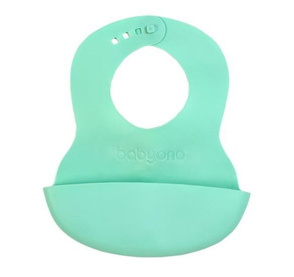 BabyOno soft bib with adjustable lock - BabyOno