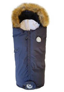 Easygrow Nature footmuff Navy Melange  - Elodie Details