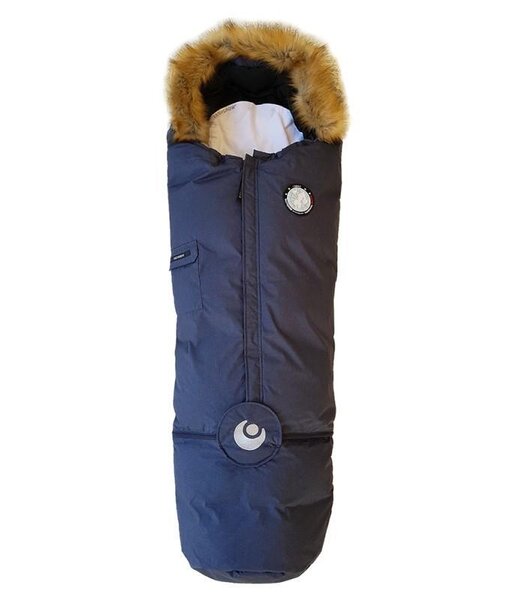 Easygrow Nature footmuff Navy Melange  - Easygrow