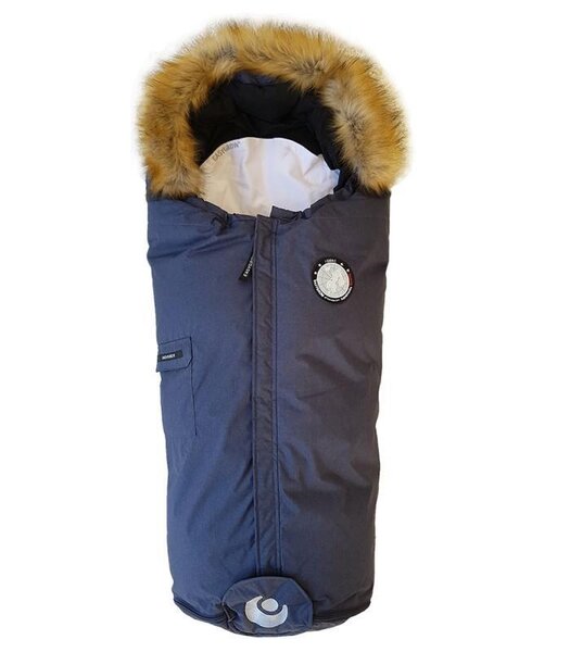 Easygrow NATURE footmuff Navy Melange  - Easygrow