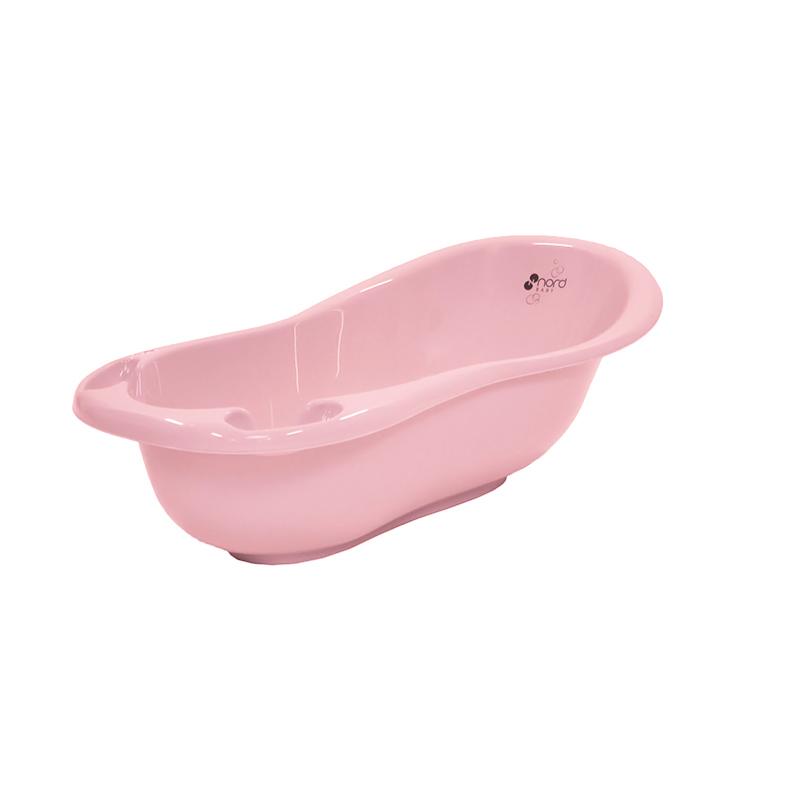 Nordbaby NORD Bathtub 100cm with anti slip mat Pastel Grey Pink - Nordbaby