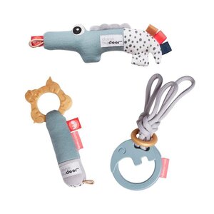 Done by Deer Tiny activity toys gift set, Deer friends   - Suavinex