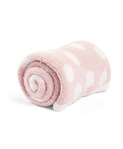 Mamas&Papas BLKT KNITTED SML - CHENILLE PINK - Elodie Details