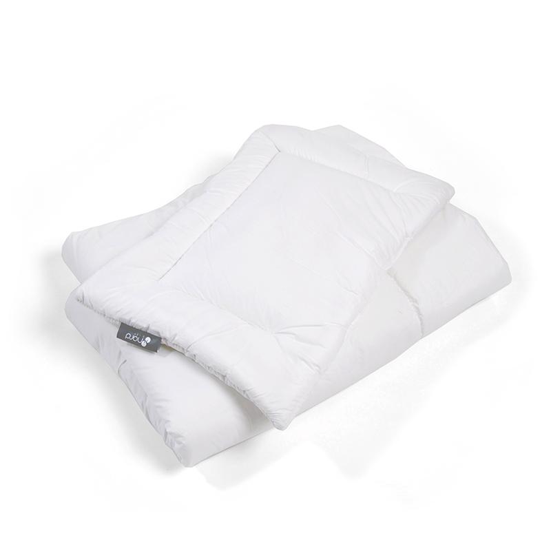 Nordbaby antklodės ir pagalvės rinkinys 100x130cm, 40x60cm, medvilnė, White - Nordbaby