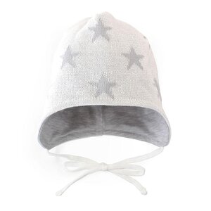 Nordbaby Knitted Baby Hat Star Ecru 42 - Elodie Details