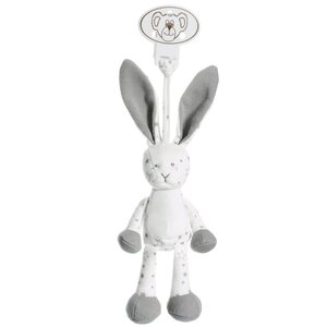 Teddykompaniet māneklīša turētājs / plīša rotaļlieta ar klipsi, Rabbit - Teddykompaniet
