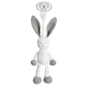 Teddykompaniet 4055-Diinglisar Organic, Stars, Clip, Rabbit - Teddykompaniet