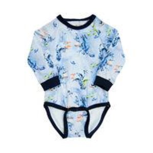 MeToo Body LS AOP Lavender Gray 56 - Nordbaby