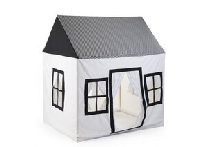 Childhome kangast mängumaja Black&White 125x95x145 - Leander