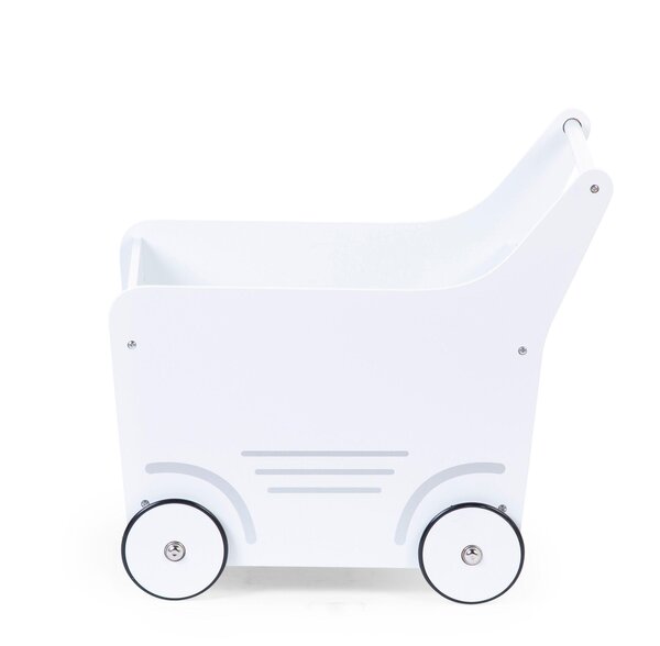 Childhome Wooden Stroller White - Childhome