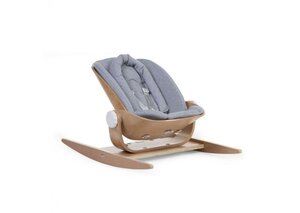 Childhome Wood Rock Seat Cushion, Jersey Grey - Cybex