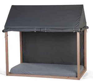 Childhome Tipi maja voodiraami kate 70*140cm hall - Leander