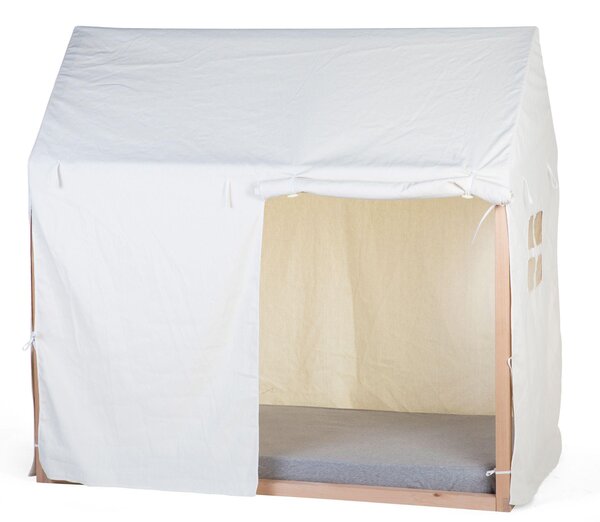 Childhome Tipi maja voodiraami kate 70*140cm valge - Childhome