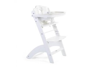 Childhome Baby Grow Chair Lambda 3 White + Tray Cover - Childhome