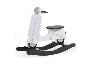 Childhome šūpuļzirdziņš Scooter Black&White - Childhome