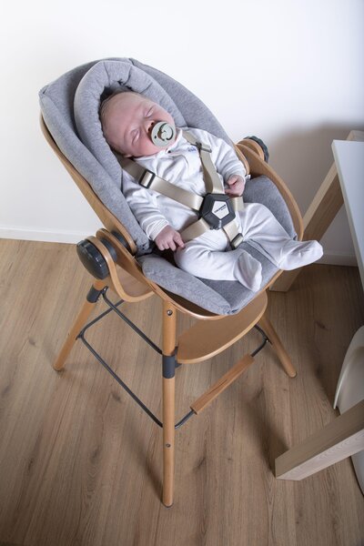 Childhome Evolu Newborn Seat Cushion Jersey Grey - Childhome