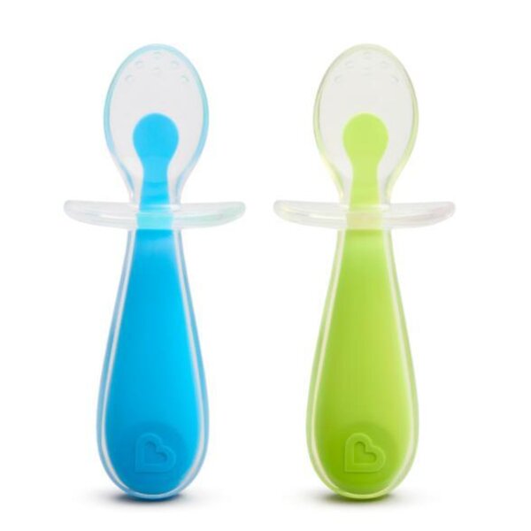 Gentle Scoop™ Silicone Training Spoons, 2pk