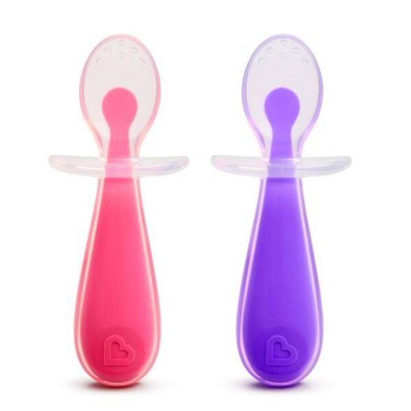 Munchkin Gentle Silicone Spoons 2pcs - Munchkin