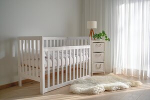 Nordbaby Детская кроватка 120x60cm, Lunar White - Childhome