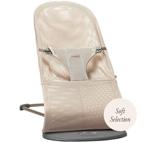 BabyBjörn BB Bouncer Bliss,Pearly Pink, Mesh - Joie