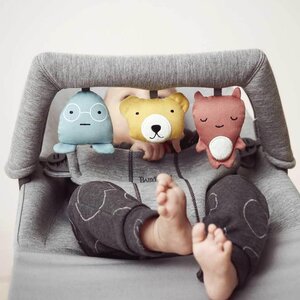 BabyBjörn šūpuļkrēsla rotaļlietu arka, Soft Friends - BabyBjörn