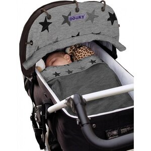 Dooky Universal Cover Grey Stars - Cybex