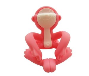 Mombella teether Hugging Monkey Pink - Elodie Details