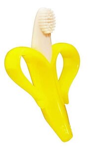 Baby Banana dantų šepetėlis Yellow - Baby Banana