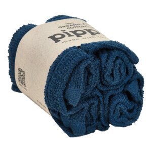 Pippi Organic Facecloth (4-pack)  Violet Ice - Nordbaby