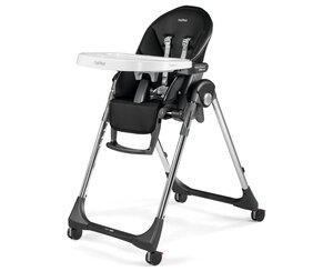 Peg-Perego Highchair Prima Pappa Follow Me Hi-Tech Licorice - Peg-Perego