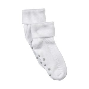 Minymo Baby rib sock w. ABS (2-pack) 15/18 Dark Navy - Minymo