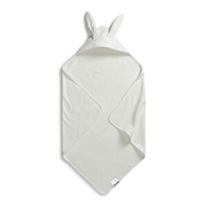 Elodie Details hooded towel 80x80cm, Vanilla White Bunny - Fehn