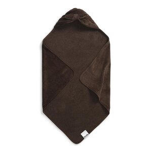 Elodie Details hooded towel 80x80cm, Chocolate Bow - Fehn