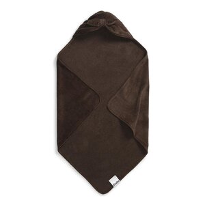 Elodie Details Hooded Towel  Chocolate Bow One Size Brown - Nordbaby