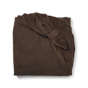 Elodie Details Hooded Towel  Chocolate Bow One Size Brown - Elodie Details